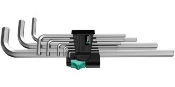Clé hexagonale Wera Hex-Plus 950 L/9 SM N; 1,5-10 mm
