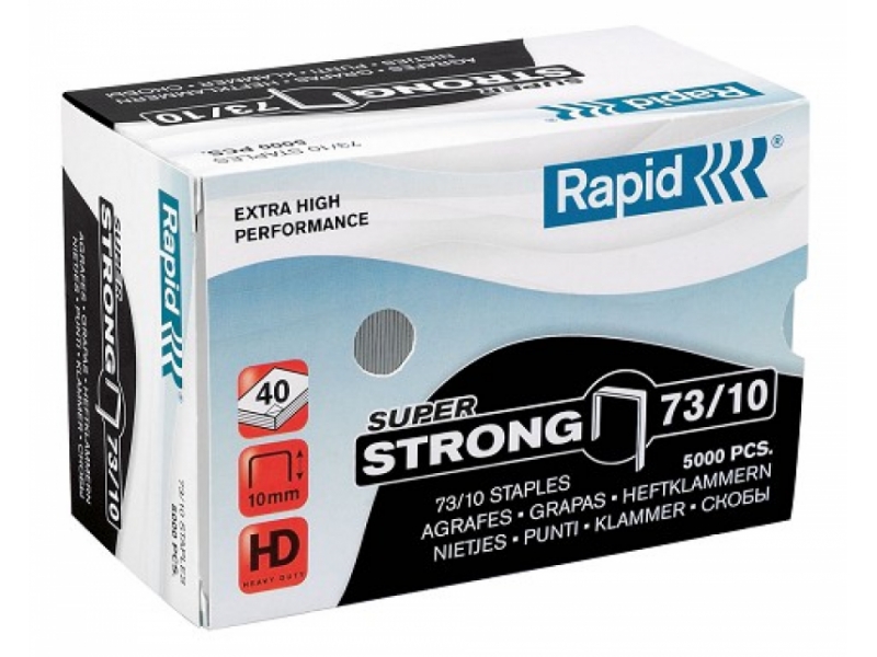 Agrafes Rapid; 11,2x6 mm; 5000 pcs .; TYP 73