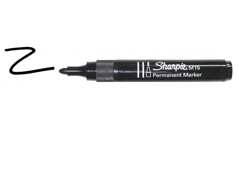 Stylo de marquage Irwin Sharpie noir, rond