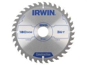 Lame de scie Irwin; 180x2,5x30,0 mm; Z36