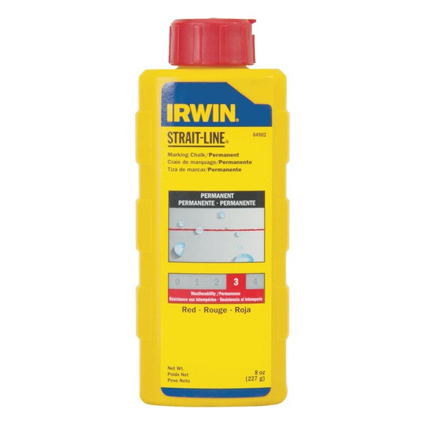 Recharge de craie de marquage pour ligne de craie / ruban à mesurer Irwin Straight Line