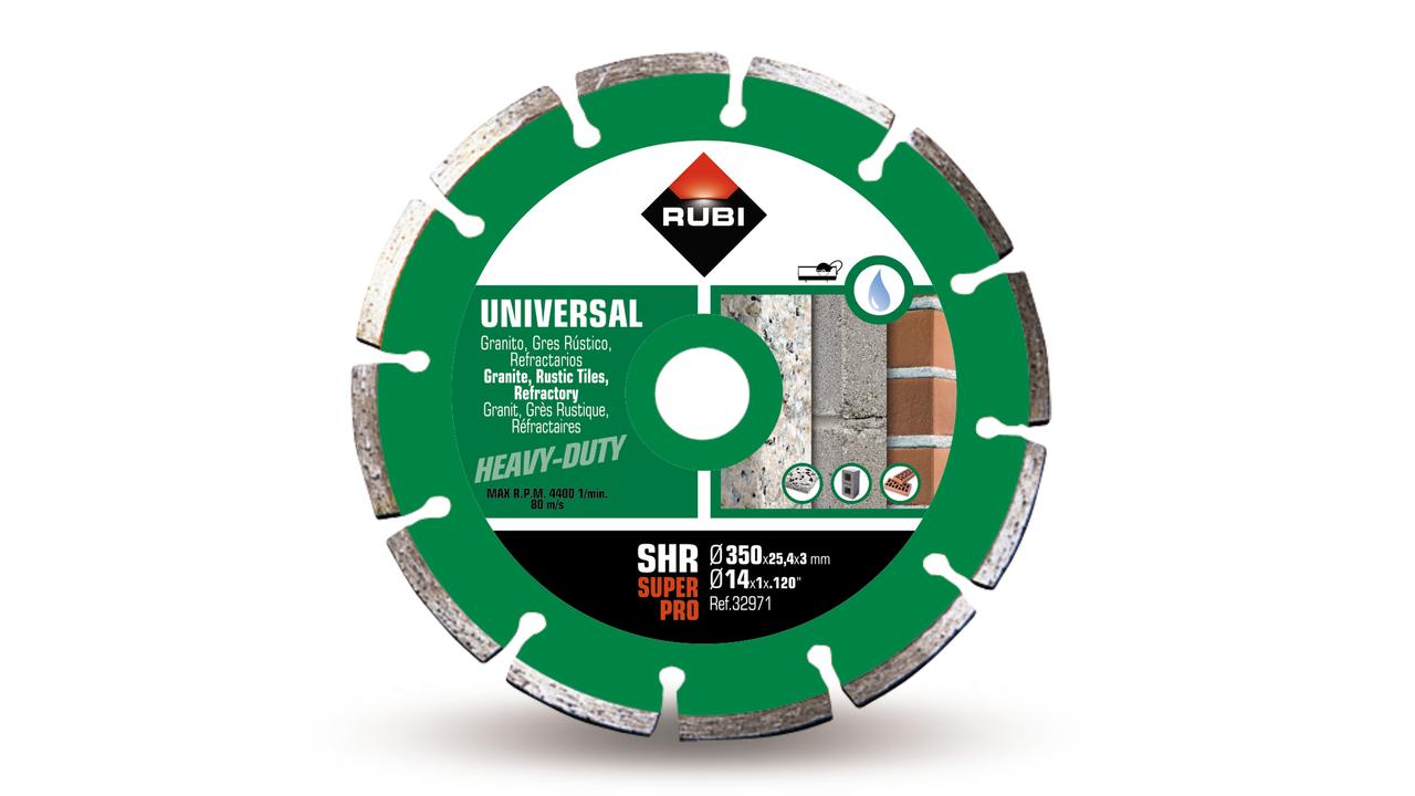 Disque à tronçonner diamanté Rubi SHR 350 SuperPro; 350 mm