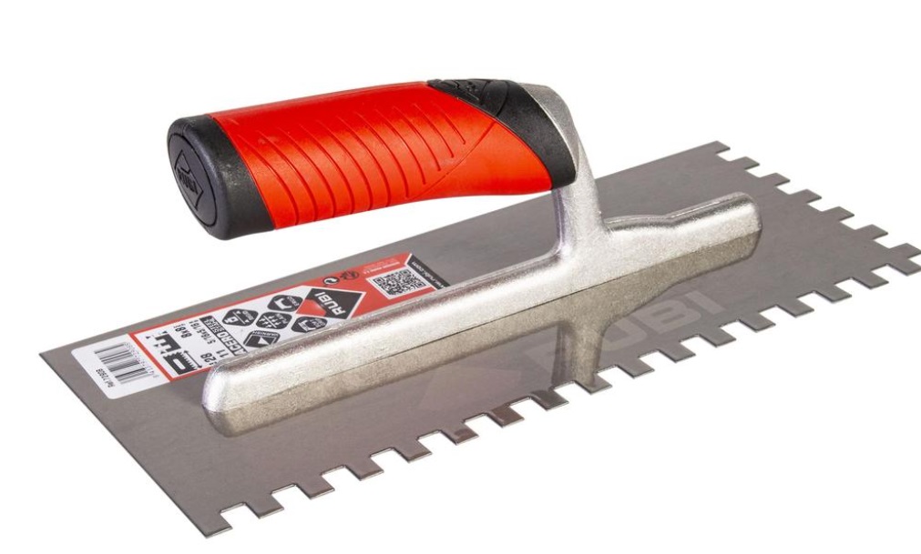 Peignes pour colle à carrelage Rubi Rubiflex 72908; 8x8 mm; 28 cm