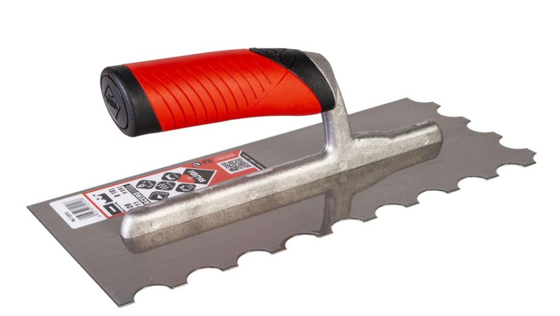 Peignes pour colle à carrelage Rubi 72910; R-10; 28 cm