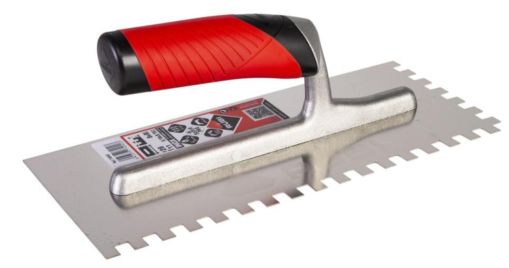 Peignes pour colle à carrelage Rubi Rubiflex INOX 74940; 8x8 mm; 28 cm