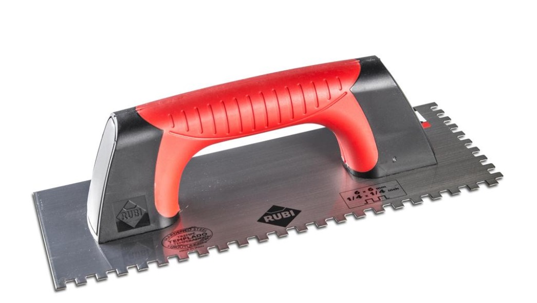 Peignes pour colle à carrelage Rubi Rubiflex 75955; 6x6 mm; 28 cm