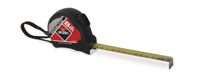 Mètre ruban Rubi IronBlade; 8 m