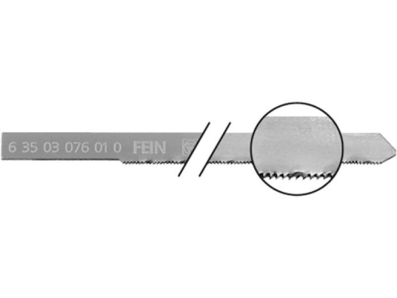 Lames pour scie sauteuse Fein Z22-76 SATZ; 5 unités