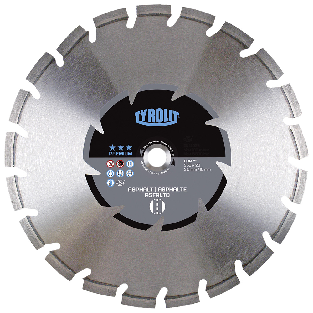 Disque à tronçonner diamanté Tyrolit; 300 mm