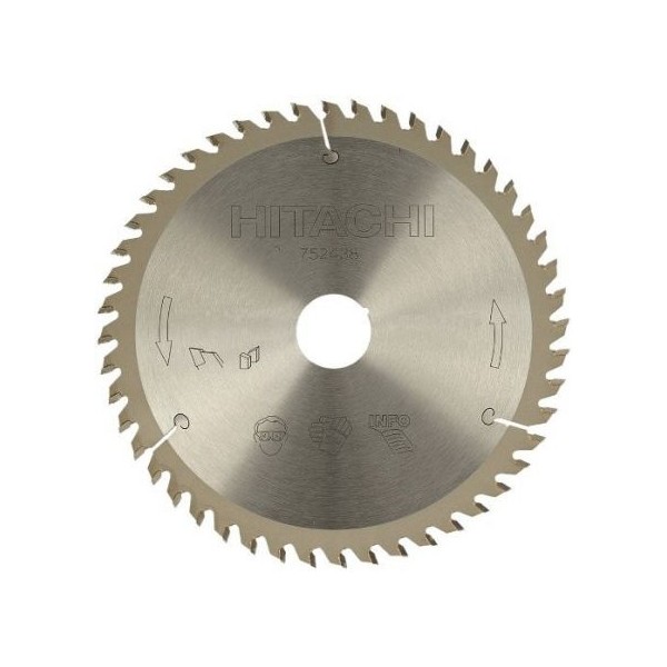 Lame de scie Hitachi; 190x2,6x30,0 mm; Z48