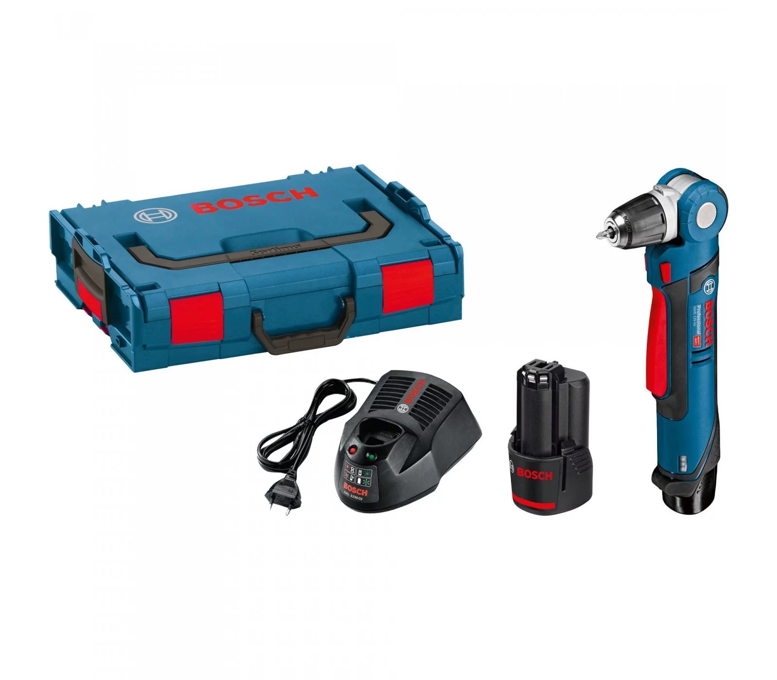 Tournevis Bosch GWB 12V-10; 12 V; 2x2,0 Ah accu.