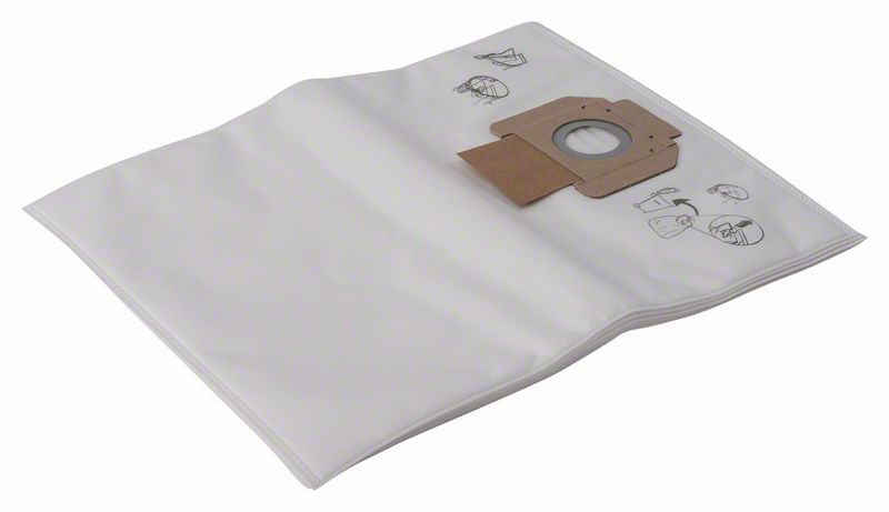 Sacs en tissu pour aspirateur Bosch convient pour GAS 20 L SFC, GAS 15 L; 5 pièces