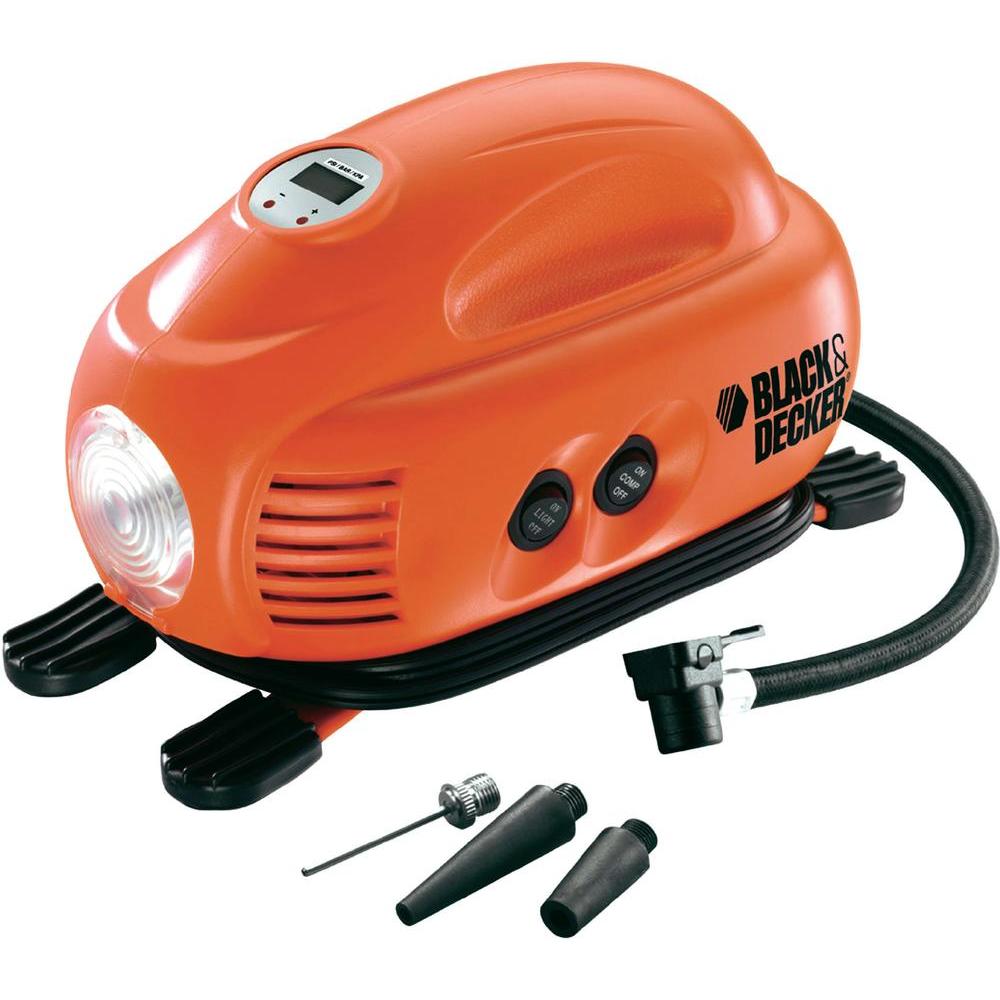 Compresseur d'air BLACK & DECKER ASI200 + Accessoires