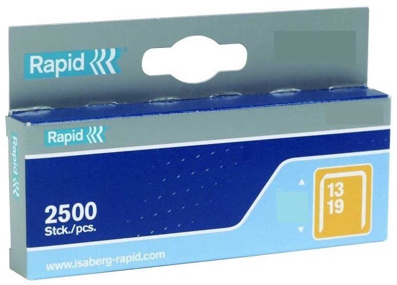 Agrafes Rapid; 10,6x8 mm; 2500 pcs .; TYPE 13