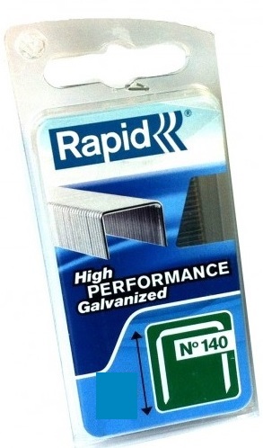 Agrafes Rapid; 10,6x10 mm; 650 pcs .; TYP 140