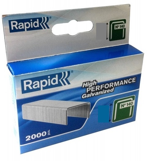 Agrafes Rapid; 10,6x14 mm; 2000 pcs .; TYP 140