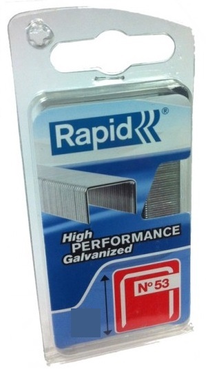 Agrafes Rapid; 11,4x12 mm; 1080 pcs .; TYP 53