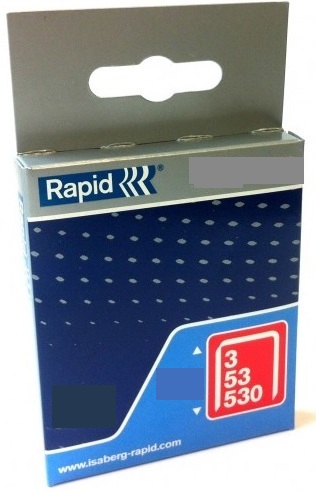 Agrafes Rapid; 11,4x14 mm; 1200 pcs .; TYP 53