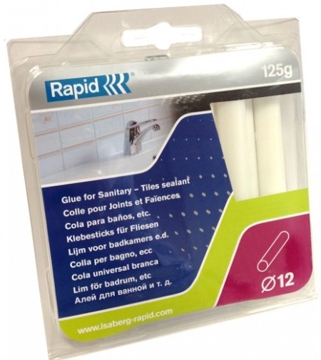 Bâton de colle Rapid; 12x94 mm; 0,125 kg; blanc