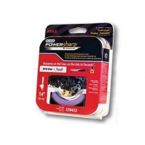 Chaîne de scie Oregon PS50E - PowerSharp; 14''; 35 cm; 3/8''; 50; 1,3 mm + Pierre à...