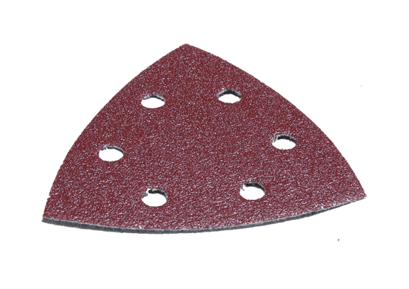 Papier de verre pour ponceuse delta 93x93 mm; P240; 10 unités