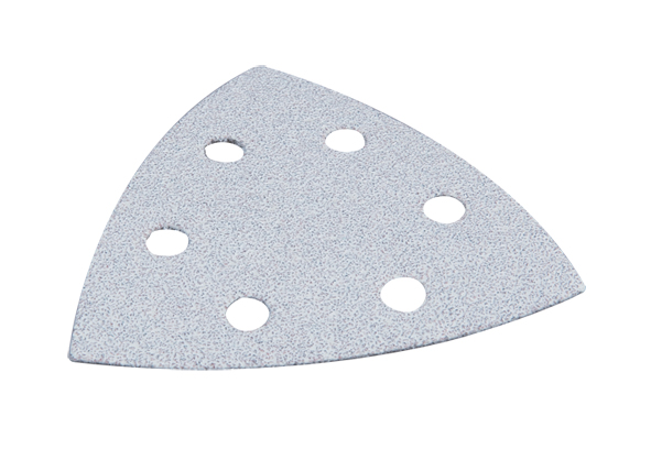 Papier de verre pour ponceuse delta 93x93 mm; P80; 10 unités