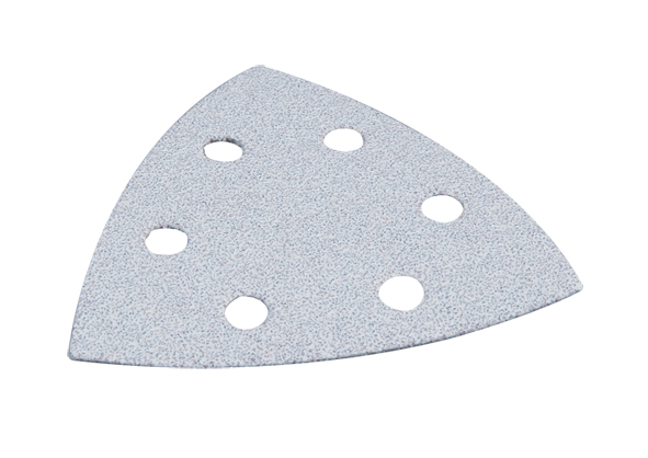 Papier de verre pour ponceuse delta 93x93 mm; P120; 10 unités