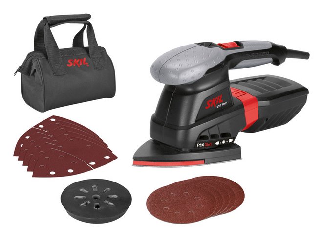 Multisander Skil 7220 AC FOX + Accessoires