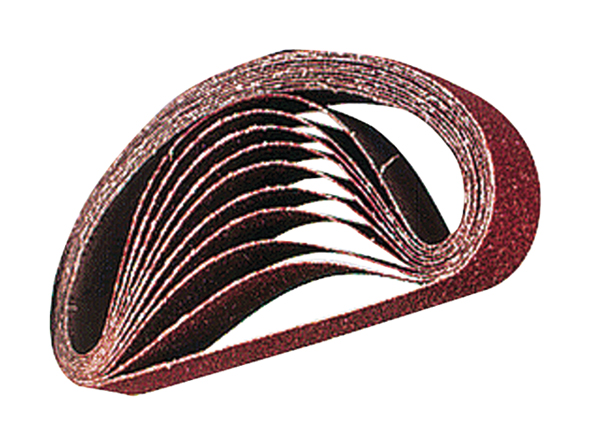 Ceinture de ponçage pour ponceuse à bande 30x533 mm; K120; 5 unités