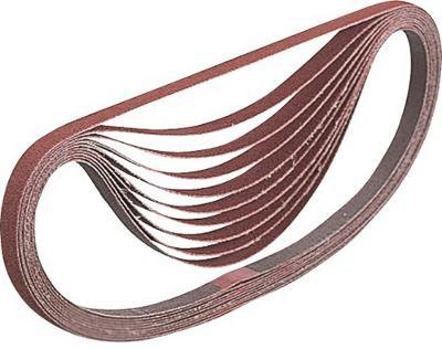 Ceinture de ponçage pour ponceuse à bande 30x533 mm; K150; 5 unités