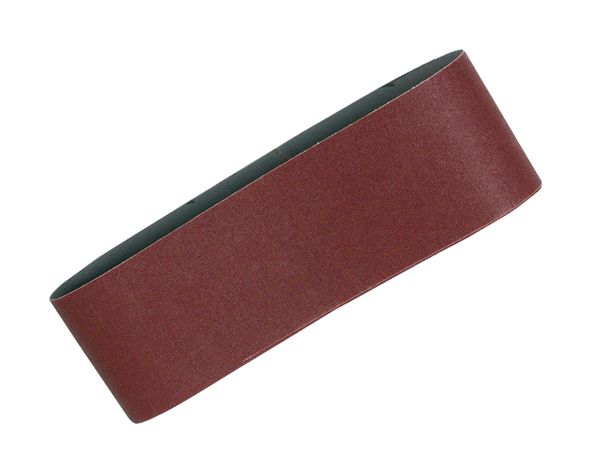Ceinture de ponçage pour ponceuse à bande 76x457 mm; K80; 5 unités