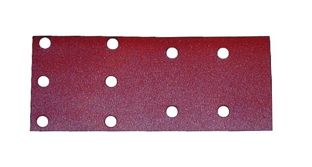 Papier de verre pour ponceuse orbitale 240x100 mm; P240; 10 unités