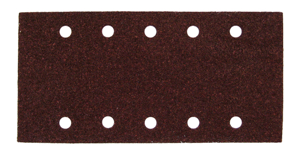 Papier de verre pour ponceuse orbitale 229x115 mm; P120; 10 unités