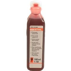 Mélange d'huile pour mélange de carburant pour moteurs à deux temps Stihl; 0,1 l