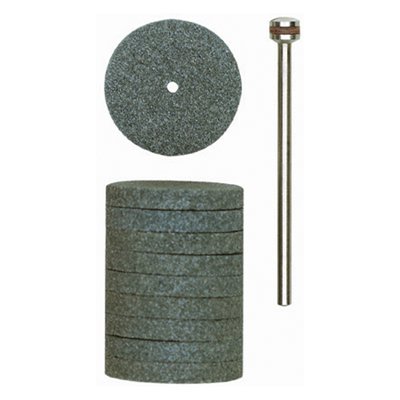 Pierre de meulage au carbure de silicium Proxxon; 22 mm; 10 unités