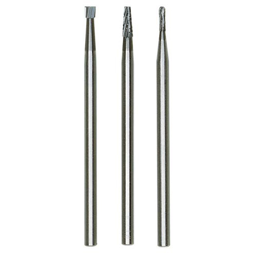 Ensemble de fraises en vanadium tungstène Proxxon; 3 unités