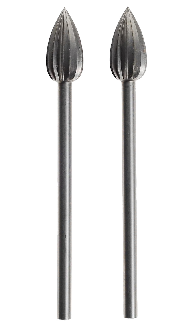 Fraises au tungstène et vanadium Proxxon; 6 mm; 2 unités