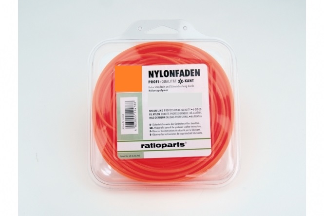 Fil de coupe (1,6 mm/15 m) orange, rond