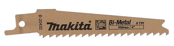 Lames scie sabre Makita B-20432; 5 unités