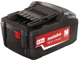 Batterie Metabo Extreme 18V; 4,0 Ah; Li-ion