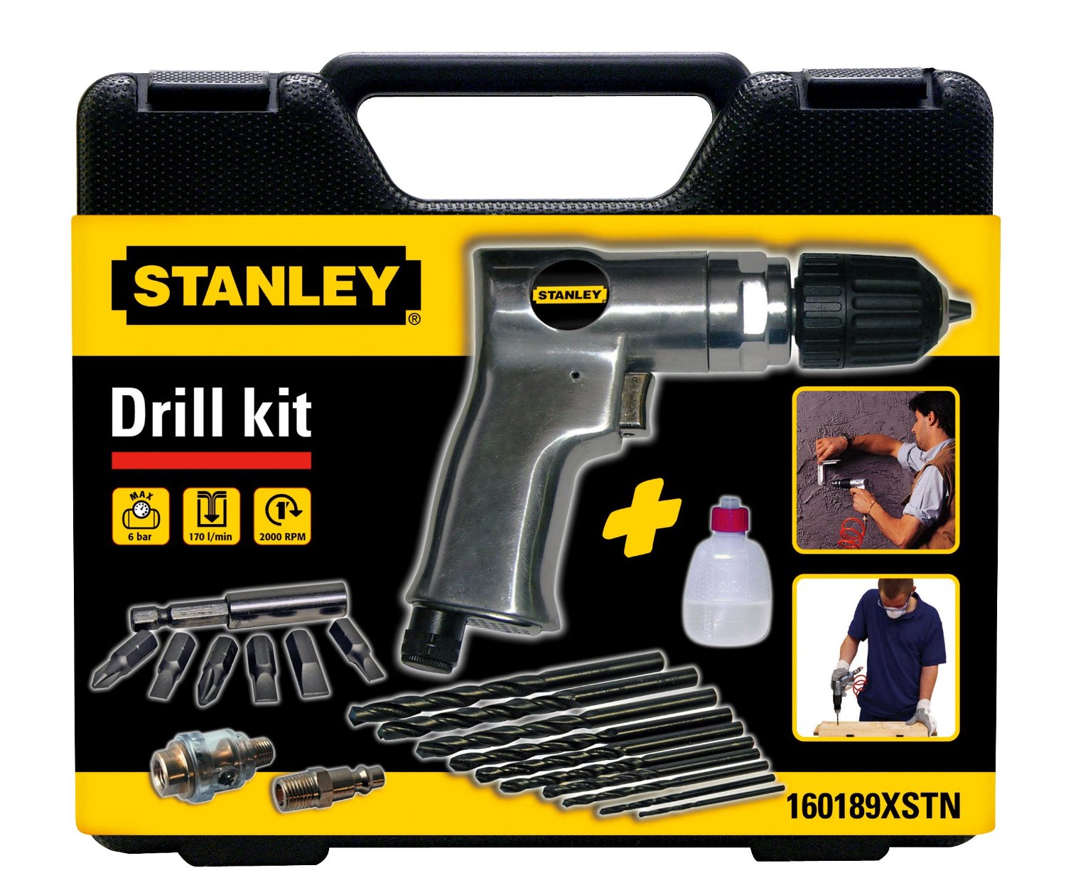 Perceuse pneumatique Stanley 160189XSTN