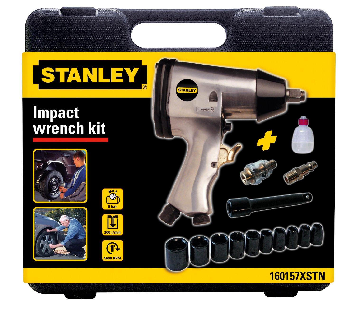 Clé à chocs pneumatique Stanley 160157XSTN