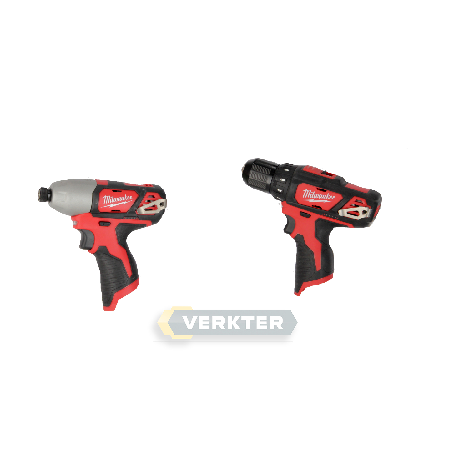 Ensemble d'outils Milwaukee M12 BPP3A; 12 V; 2x2,0 Ah accu.