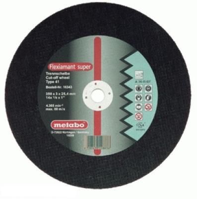 Disque abrasif Metabo A24 M; 350x3,0 mm