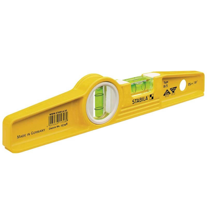 Niveau tubulaire Stabila 81S; 25 cm