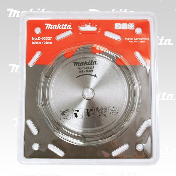Lame de scie Makita; 165x2x20,0 mm; Z10; 20°