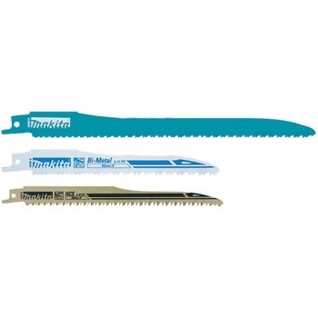 Jeu de lames de scie sauteuse Makita B-13677; B-05038; B-05044; B-05153; 3 unités