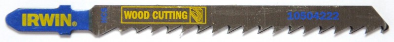 Lames pour scie sauteuse Irwin T101D; 5 unités