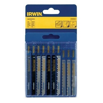 Jeu de lames de scie sauteuse Irwin; 10 unités