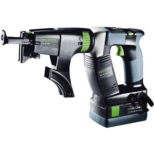Tournevis pour cloison sèche Festool DWC 18-4500 Li; 18 V; 2x4,2 Ah accu.